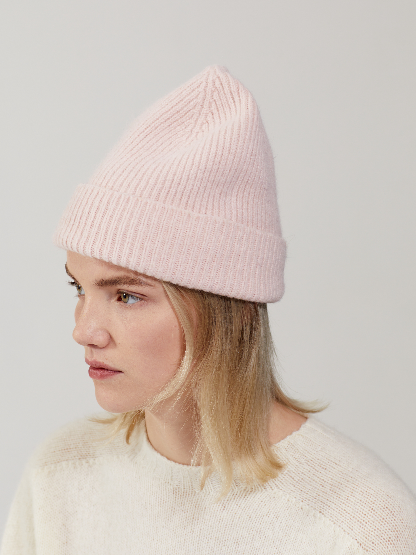 LE BONNET Beanie Misty Rose - Beanie