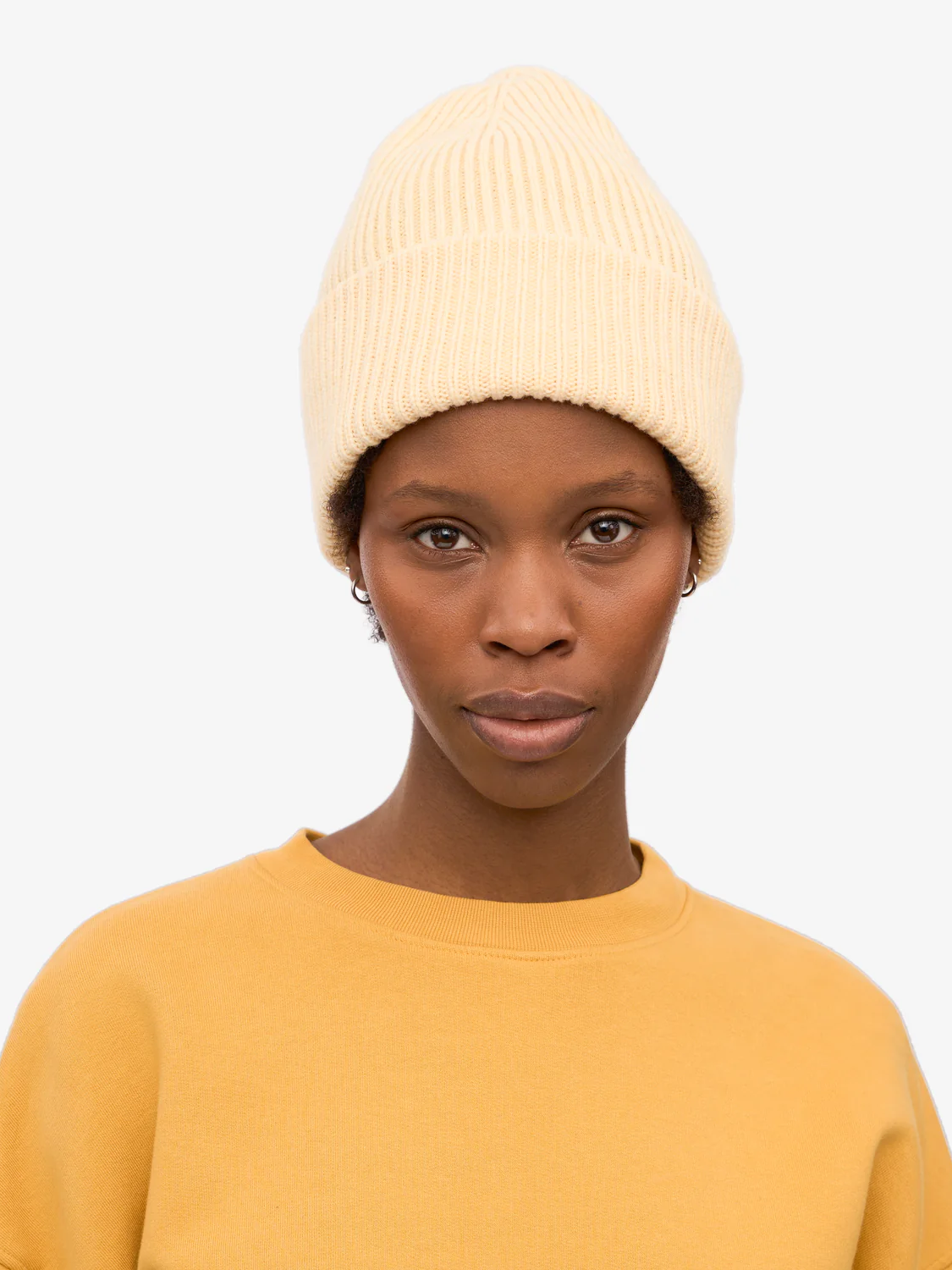 COLORFUL STANDARD Merino Wool Hat - Soft Yellow