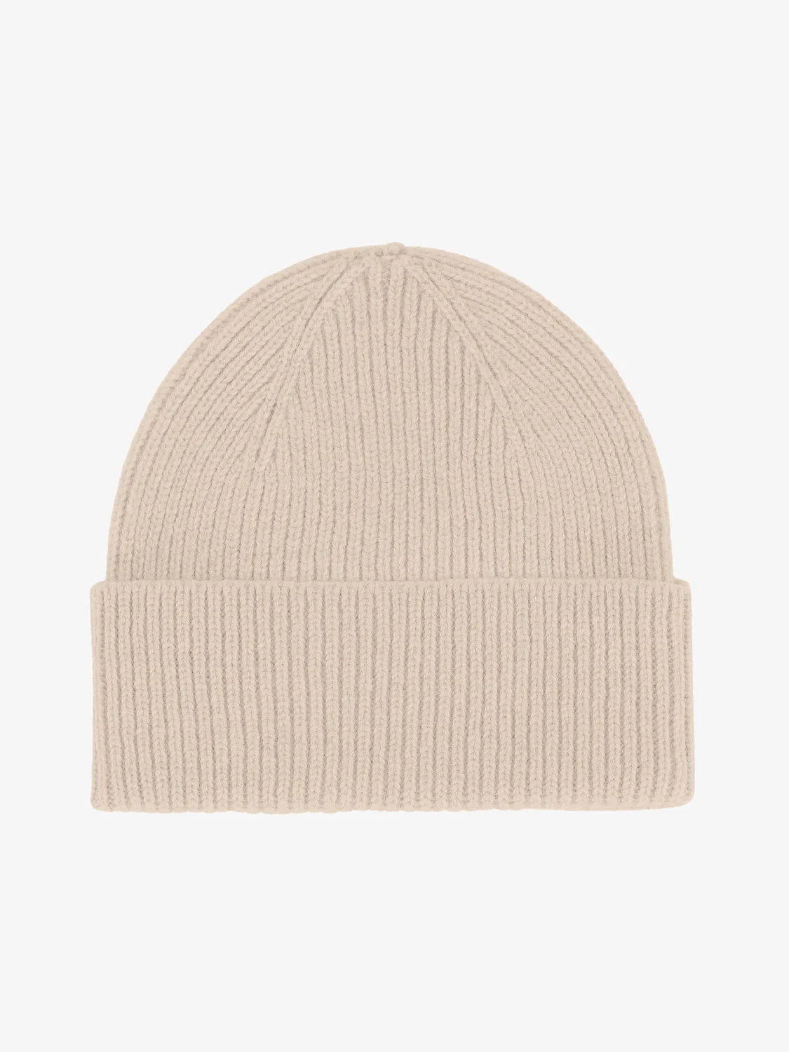 COLORFUL STANDARD Merino Wool Beanie - Ivory White