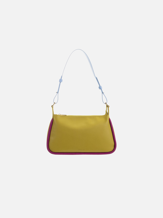 Hand Bag Il Sole Tube - Lemon Leaf + Positano Purple - Tasche