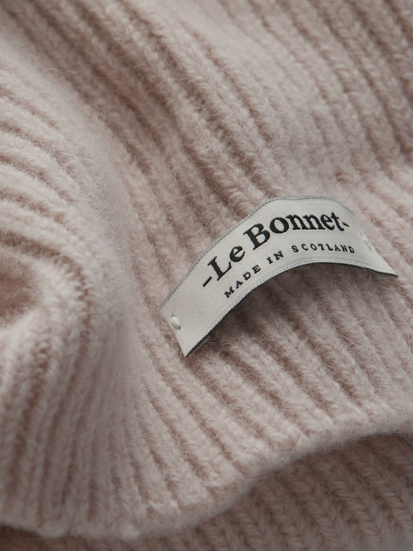LE BONNET Beanie Misty Rose - Beanie