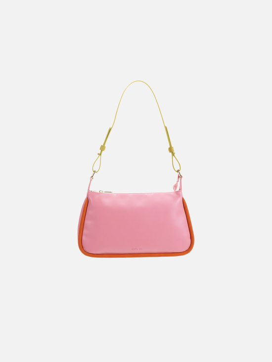Hand Bag Il Sole Tube - Dolce Pink + Arancia Orange - Tasche