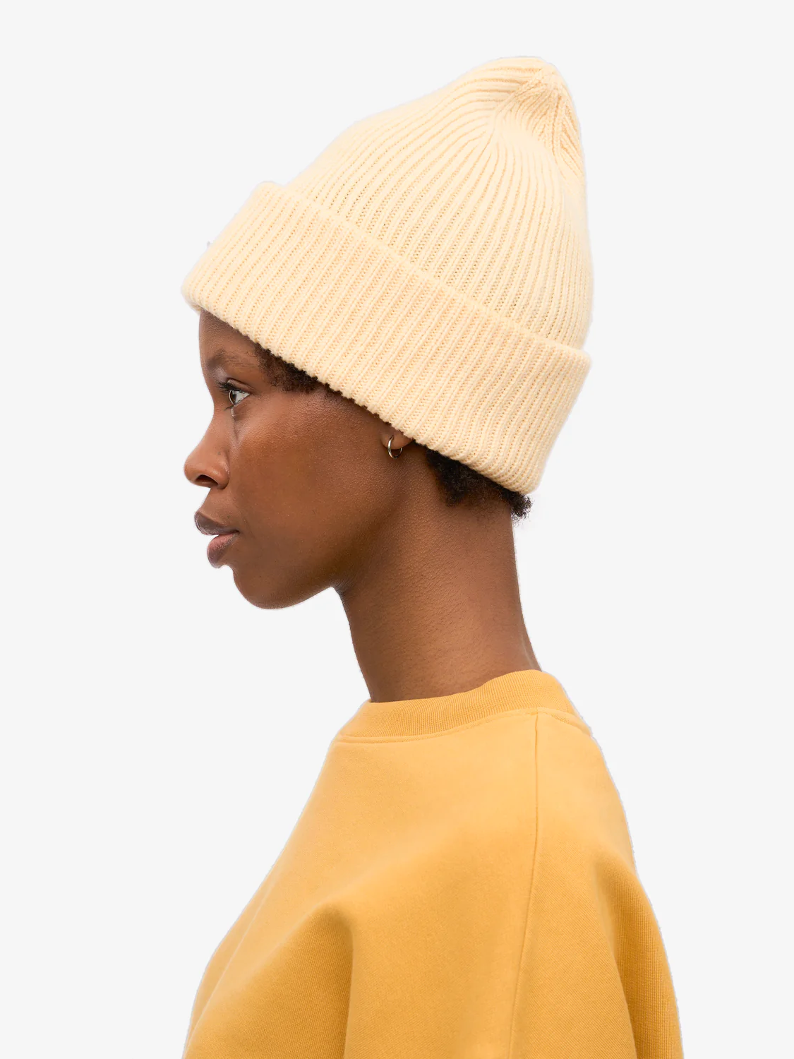 COLORFUL STANDARD Merino Wool Hat - Soft Yellow
