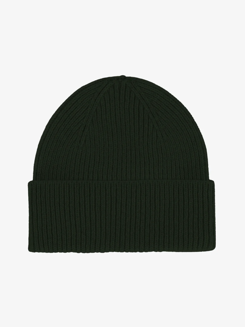 COLORFUL STANDARD Merino Wool Beanie - Hunter Green