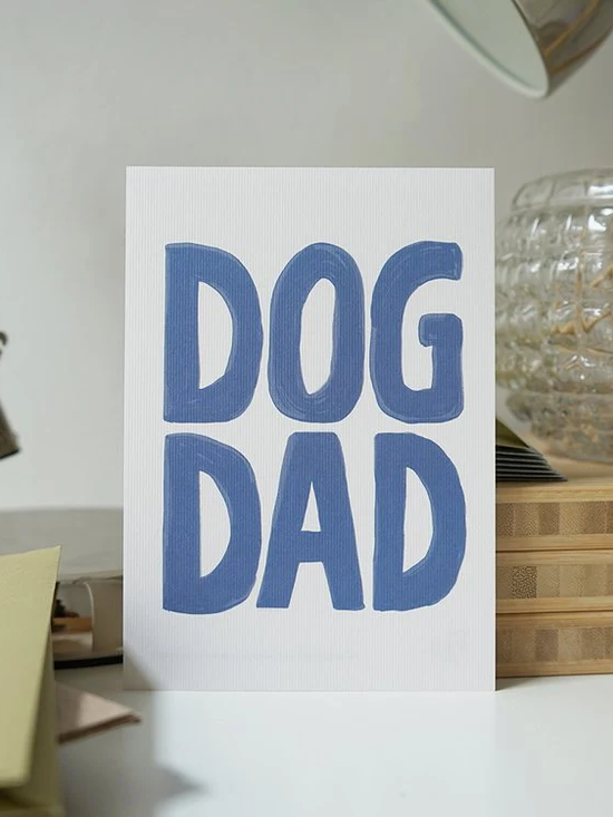 Dog Parent Postcard - Dog Dad - Karte