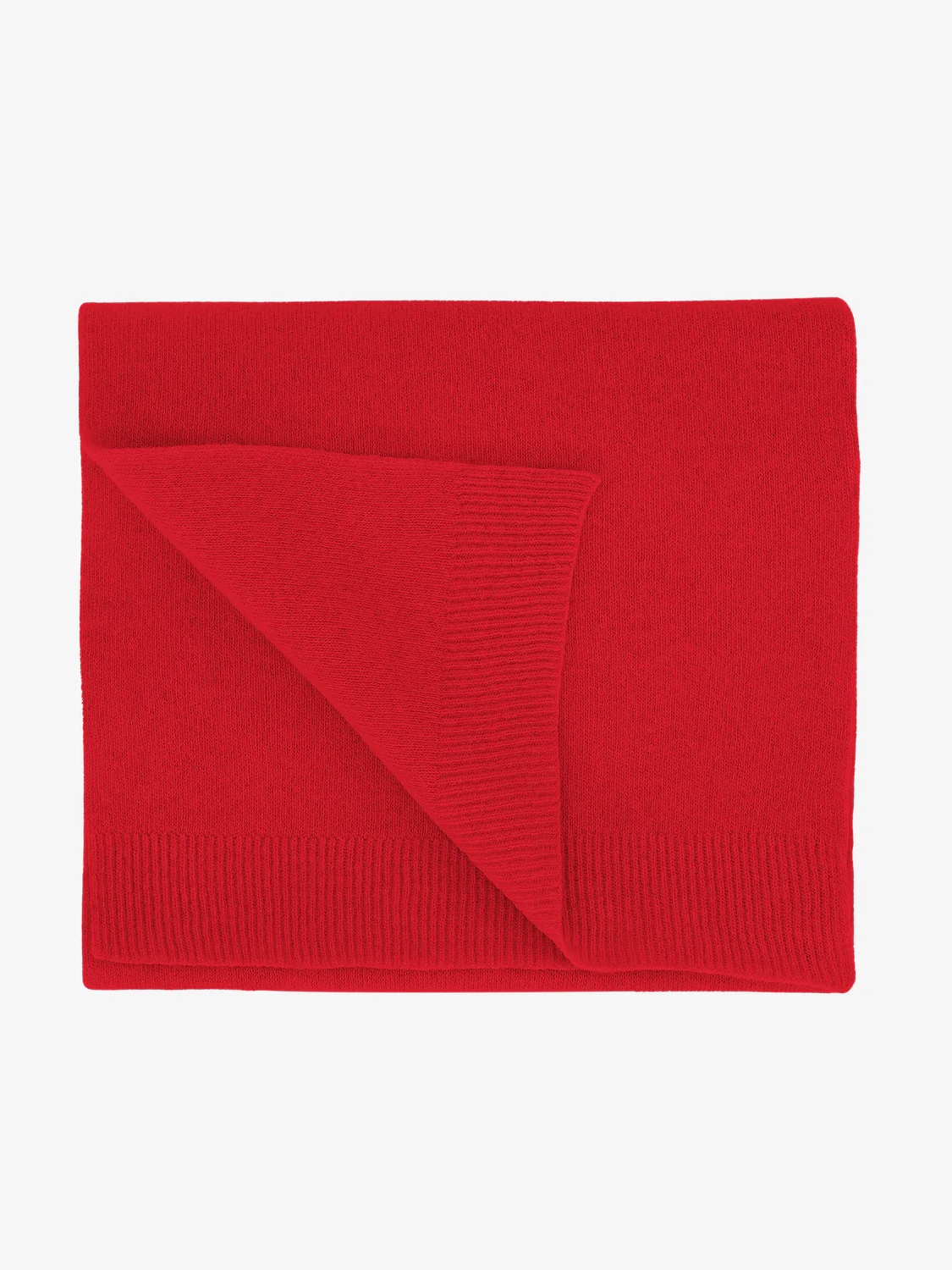 COLORFUL STANDARD Merino Wool Scarf - Scarlet Red