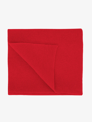 COLORFUL STANDARD Merino Wool Scarf - Scarlet Red