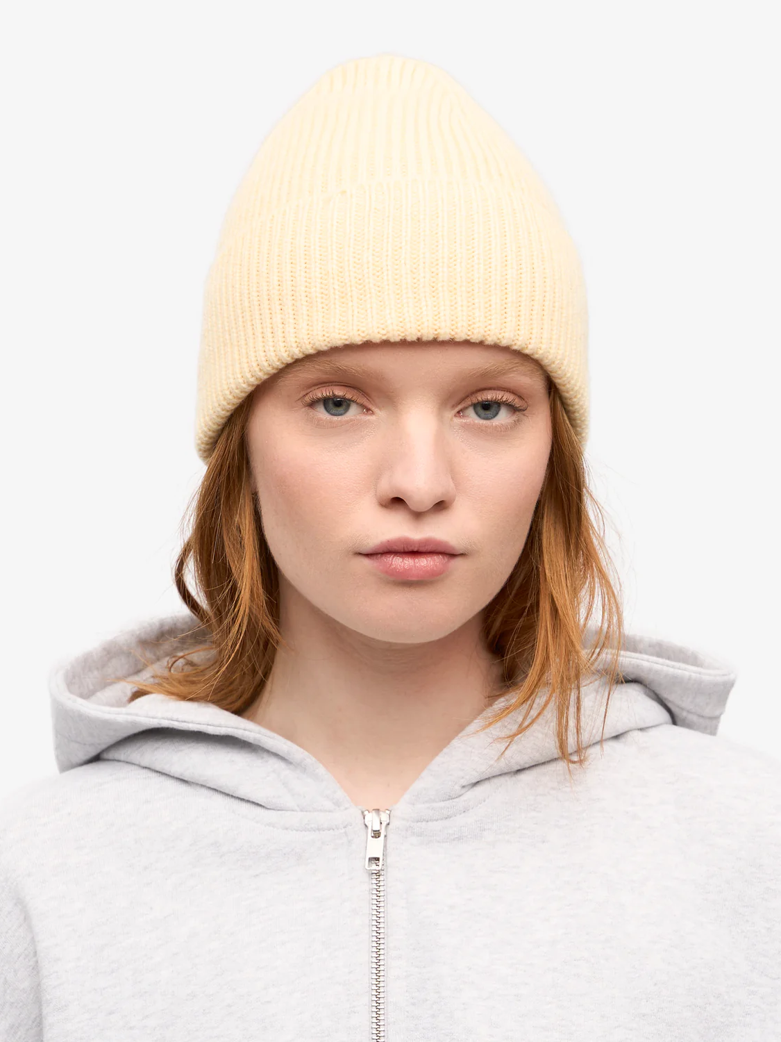 COLORFUL STANDARD Merino Wool Beanie - Soft Yellow