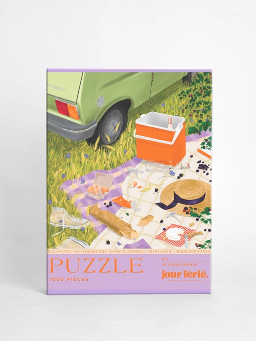 JOUR FERIE Snack Puzzle 1000pcs - Puzzle