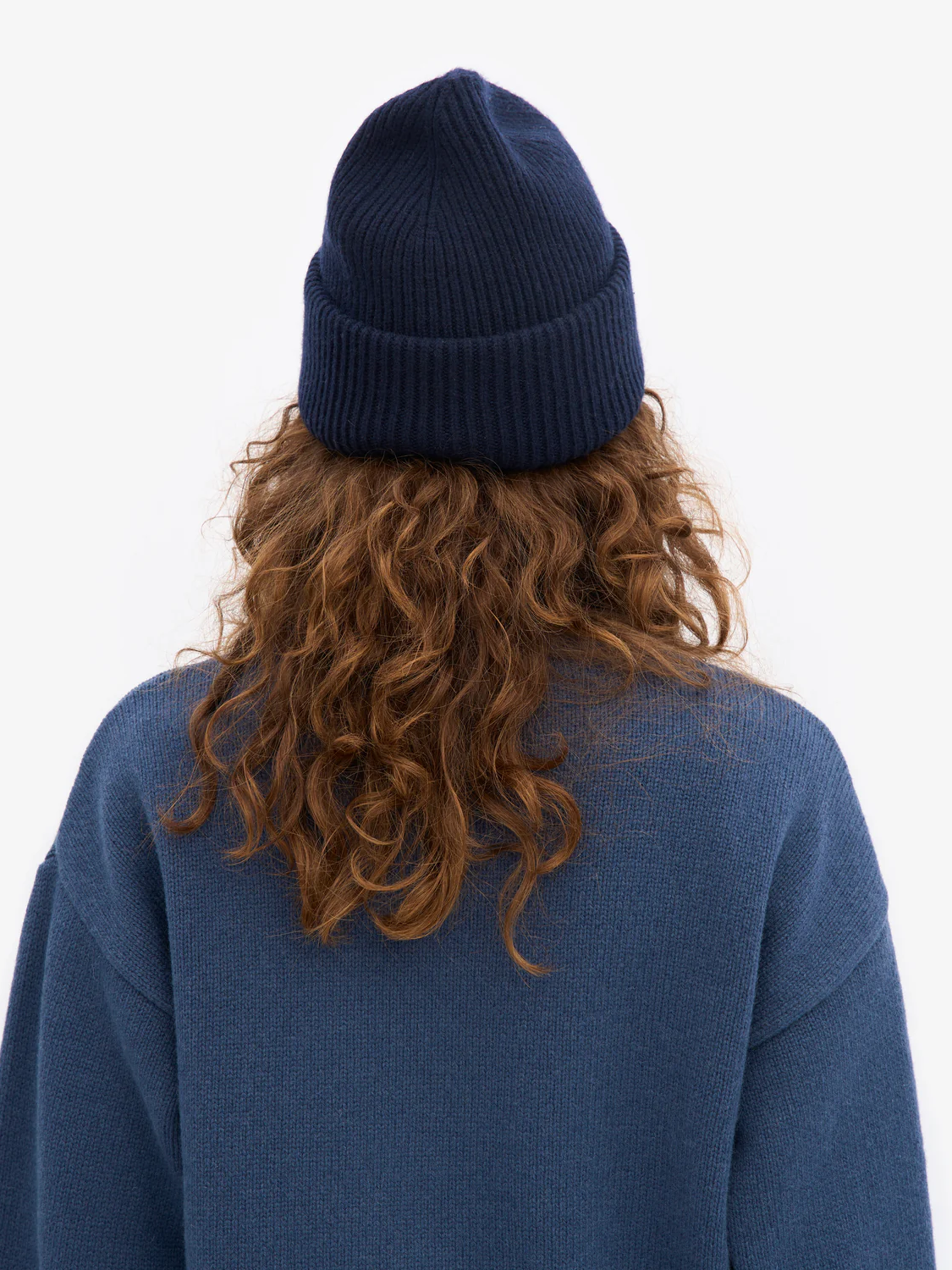 COLORFUL STANDARD Merino Wool Hat - Navy Blue