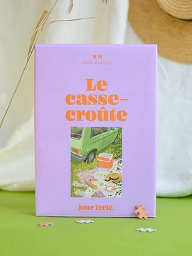 JOUR FERIE Snack Puzzle 1000pcs - Puzzle