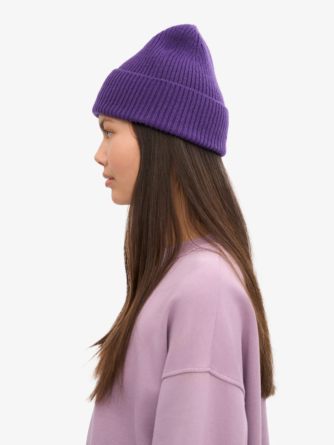 COLORFUL STANDARD Merino Wool Beanie - Ultra Violet