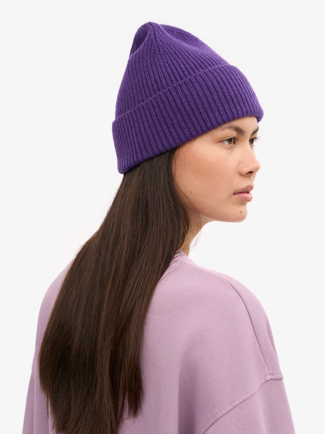 COLORFUL STANDARD Merino Wool Beanie - Ultra Violet