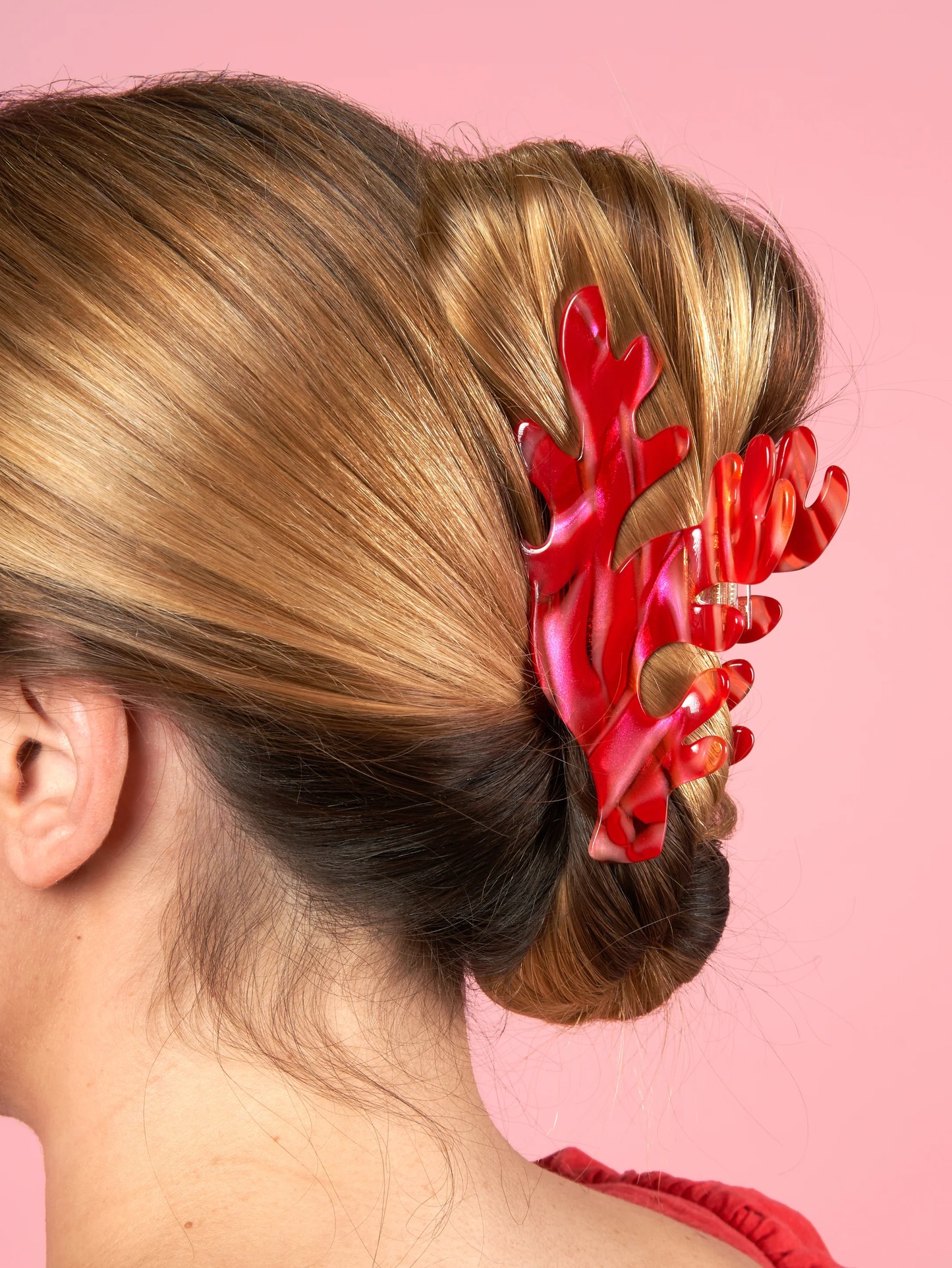 CouCou Suzette Coral Hair Claw
