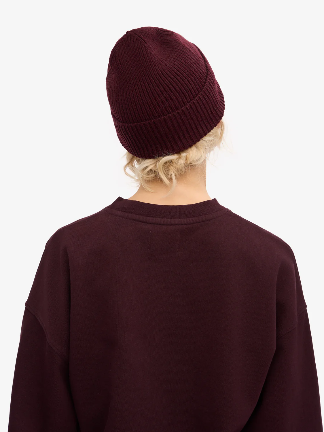 COLORFUL STANDARD Merino Wool Beanie - Oxblood Red