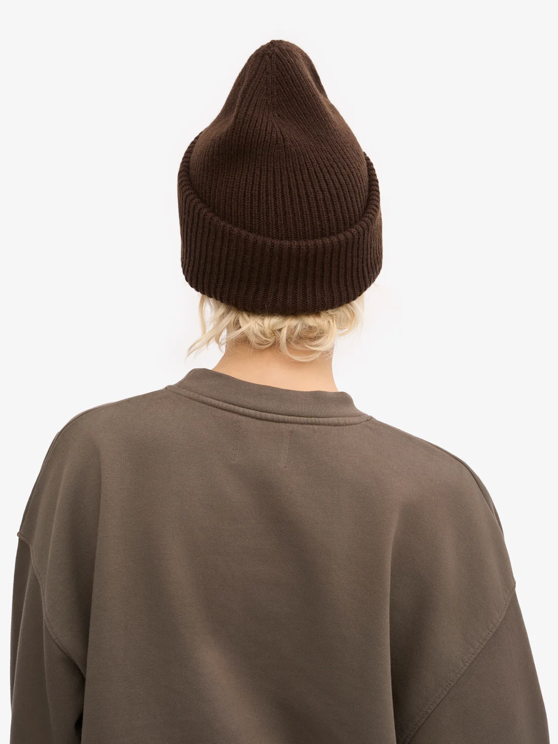 COLORFUL STANDARD Merino Wool Hat - Coffee Brown