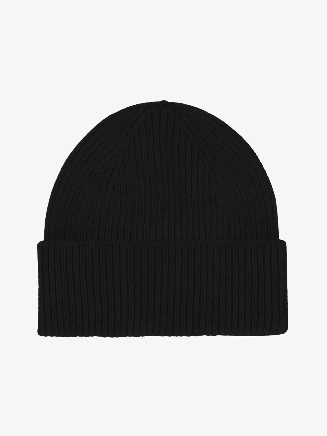 COLORFUL STANDARD Merino Wool Beanie - Deep Black