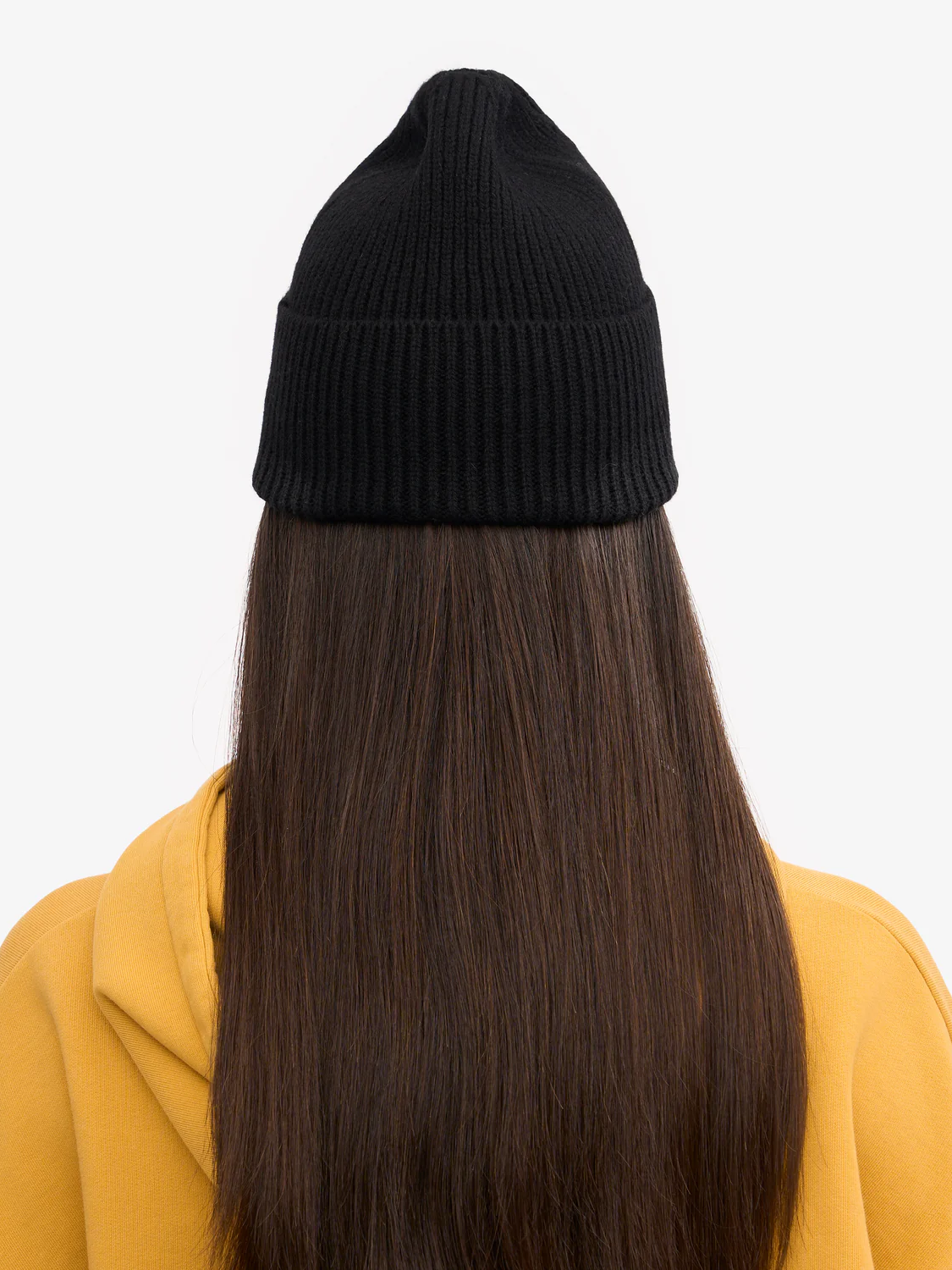 COLORFUL STANDARD Merino Wool Beanie - Deep Black