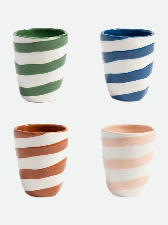 &KLEVERING Striped Cups
