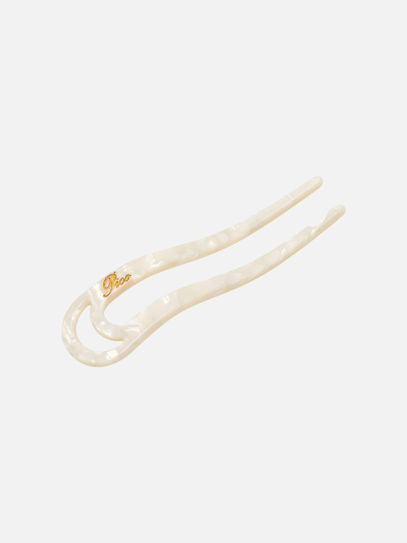 Jolie Hair Pin - Cream MOP - SPANGE