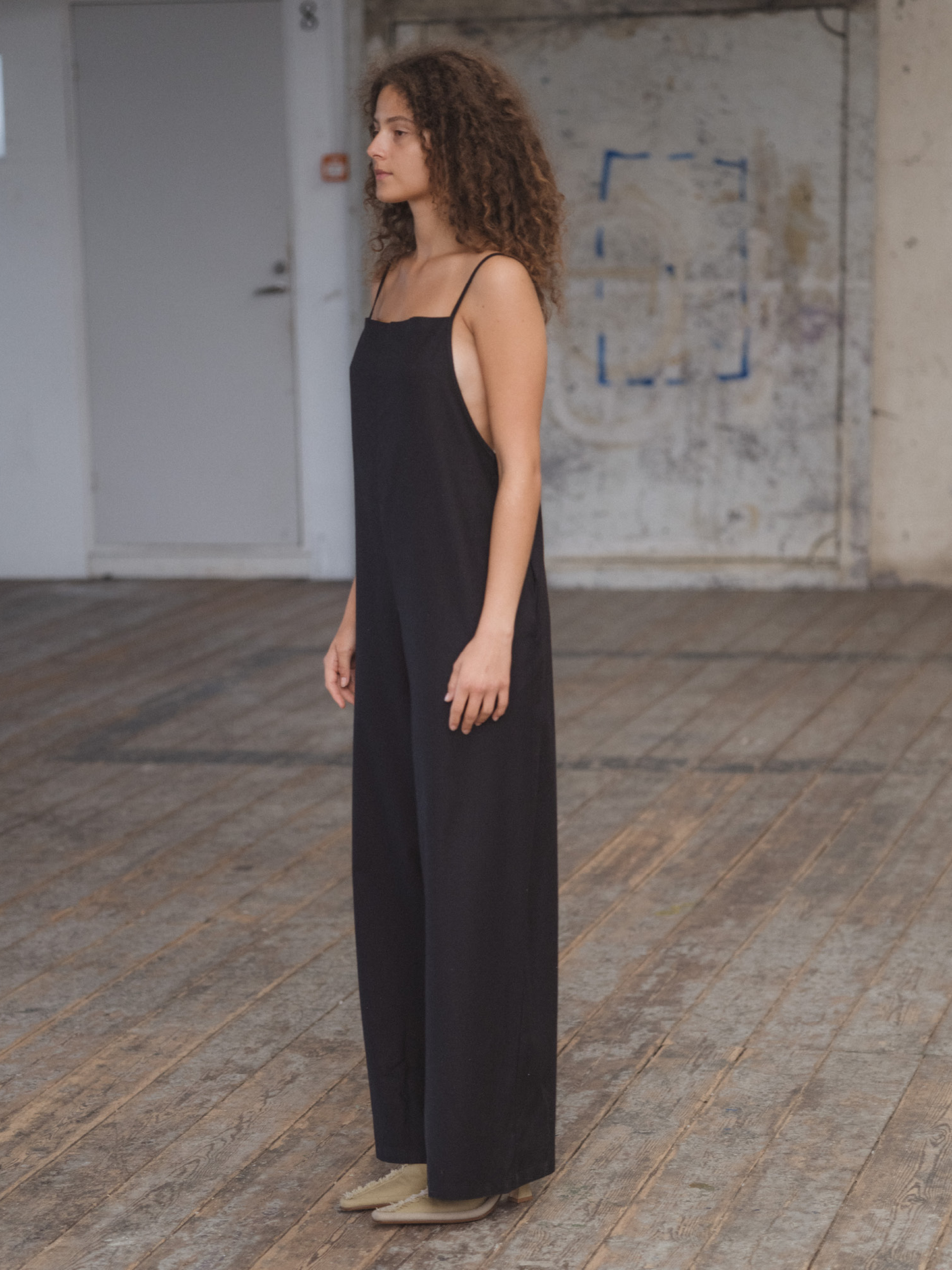 BASERANGE YUMI Jumpsuit Black