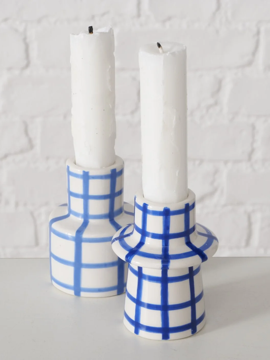 Checky Candleholder