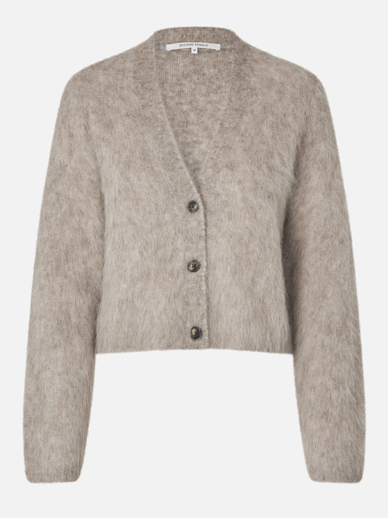 SECOND FEMALE Karla Knit Cardigan - S - Strick