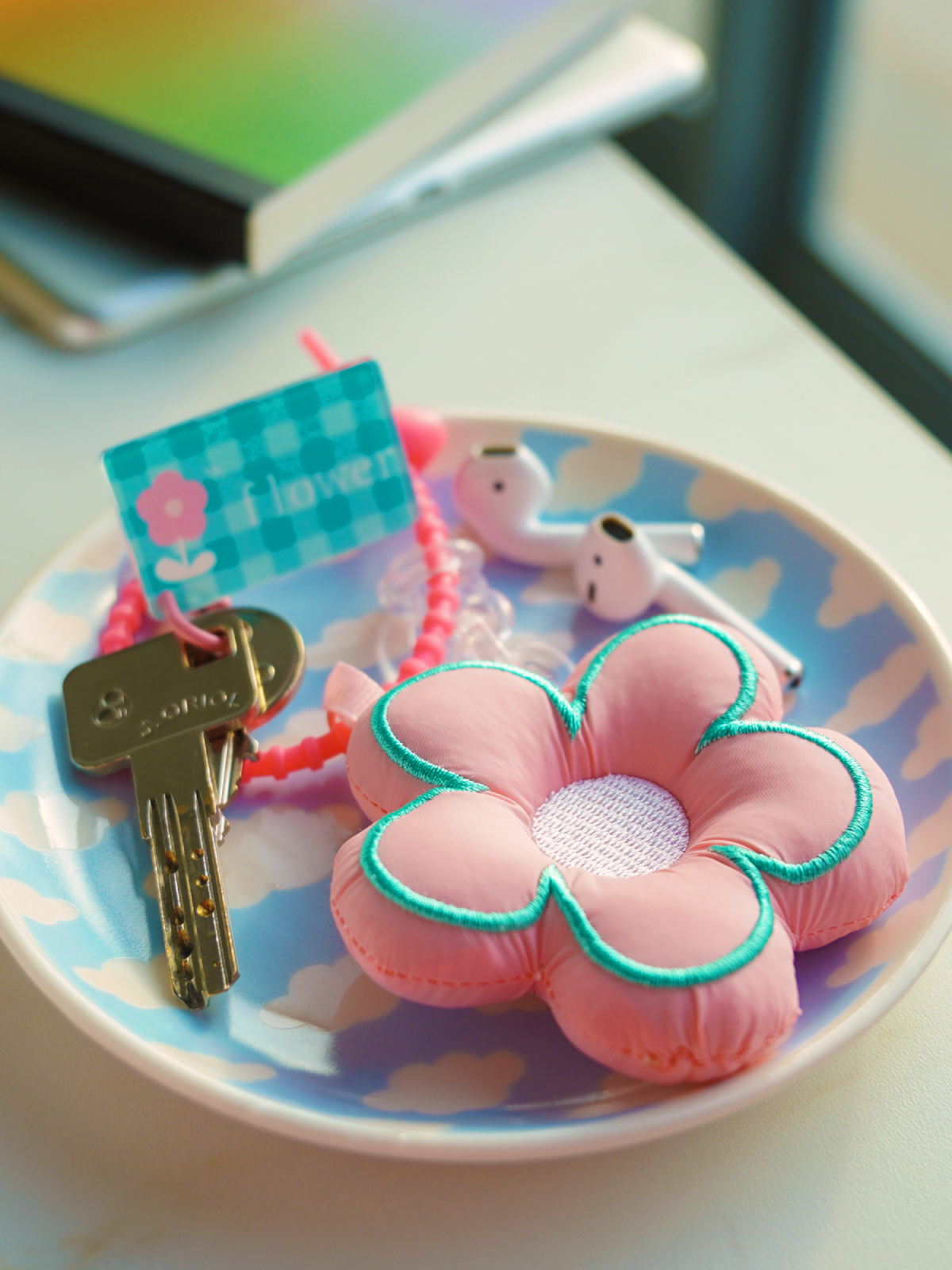 Spring Keychain