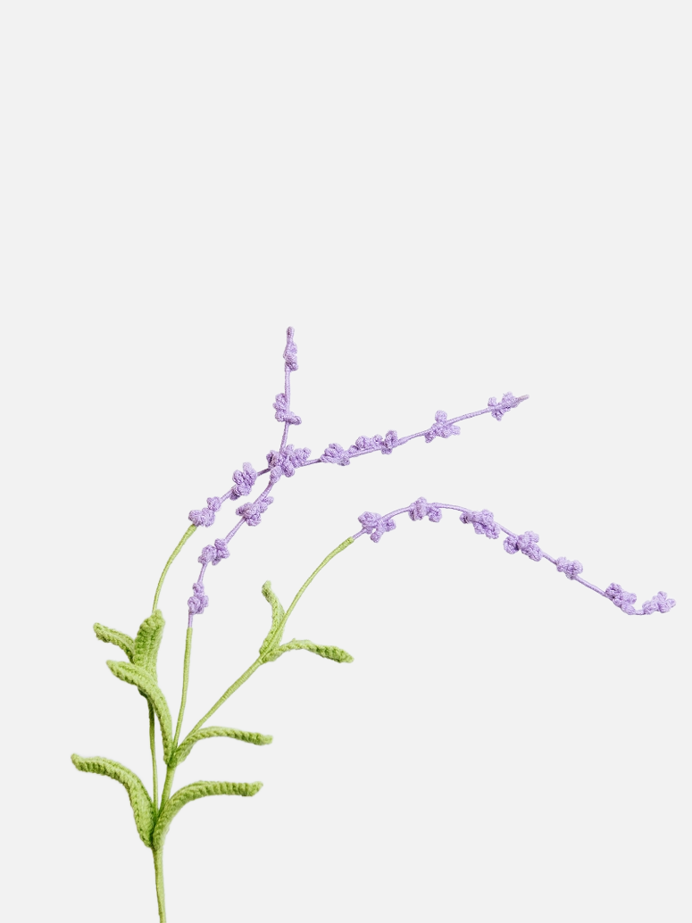 Handmade Crochet Flower - Lavender Of Provence - Diverses