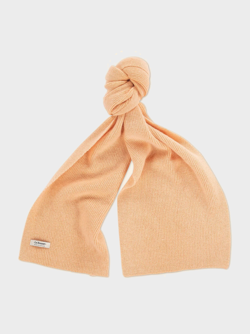 LE BONNET Scarf Peach - Schal