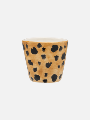 ANNA + NINA Leopard Espresso Cup