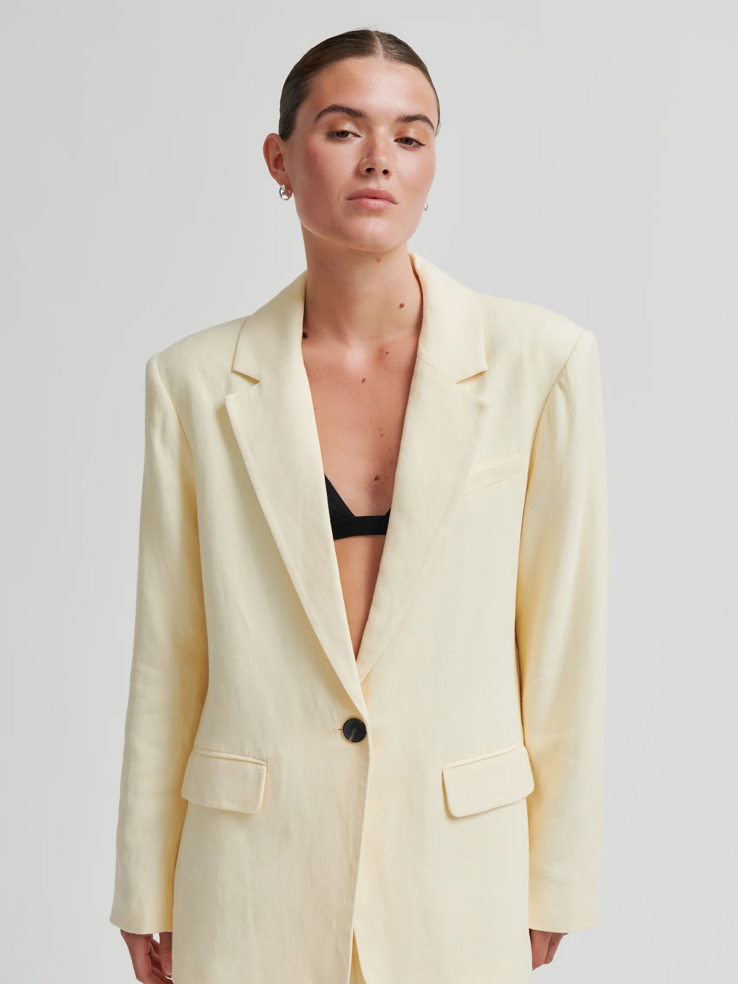 SECOND FEMALE Lino New Fit Blazer Yellow