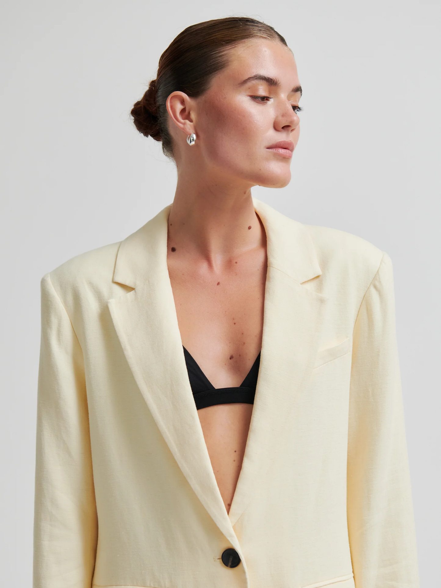 SECOND FEMALE Lino New Fit Blazer Yellow