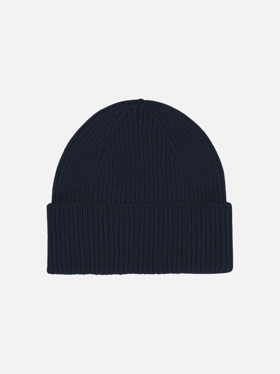 COLORFUL STANDARD Beanie Merino Wool Various Colors - Marine Blue - Beanie
