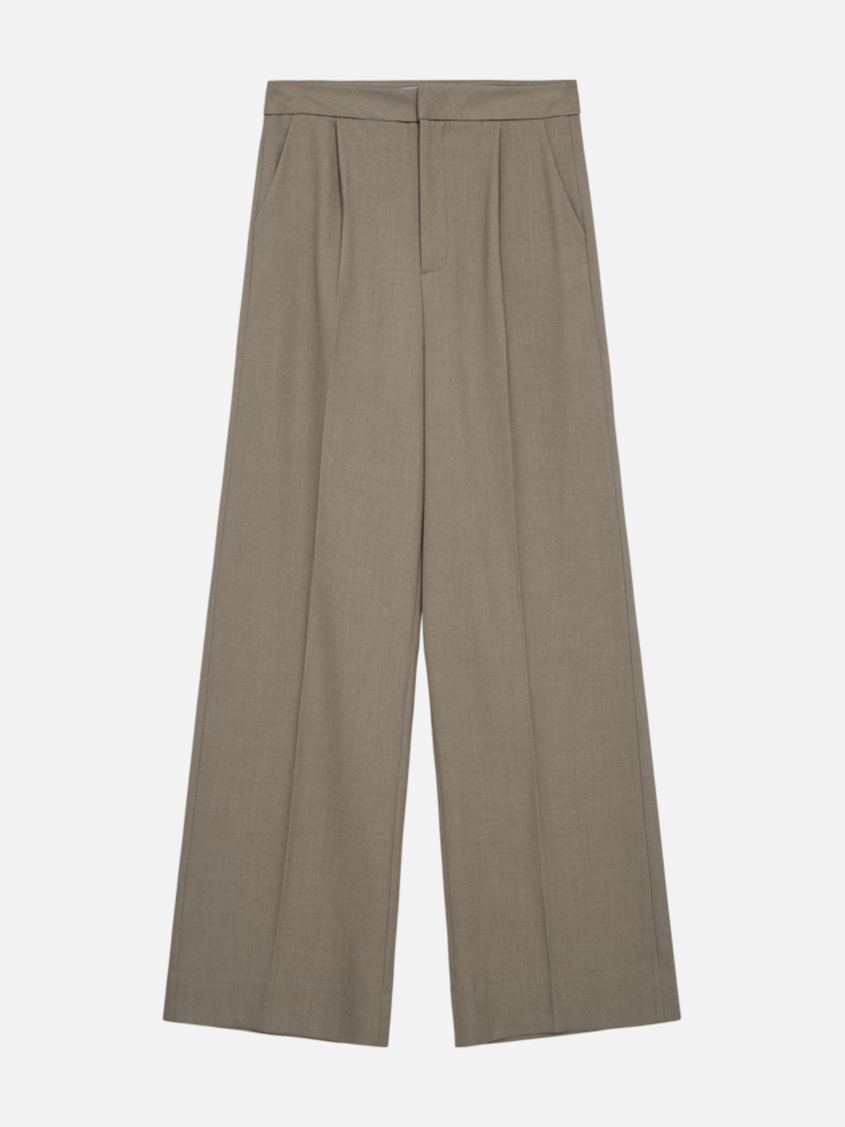 COPENHAGEN MUSE CMTailor Straight Pants - Winter Twig Melange / XS - Hose