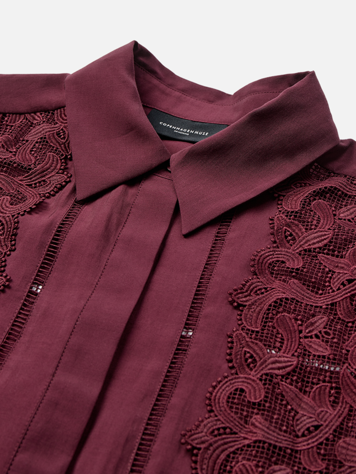 COPENHAGEN MUSE CMMolly Shirt with Lace Front - Bluse