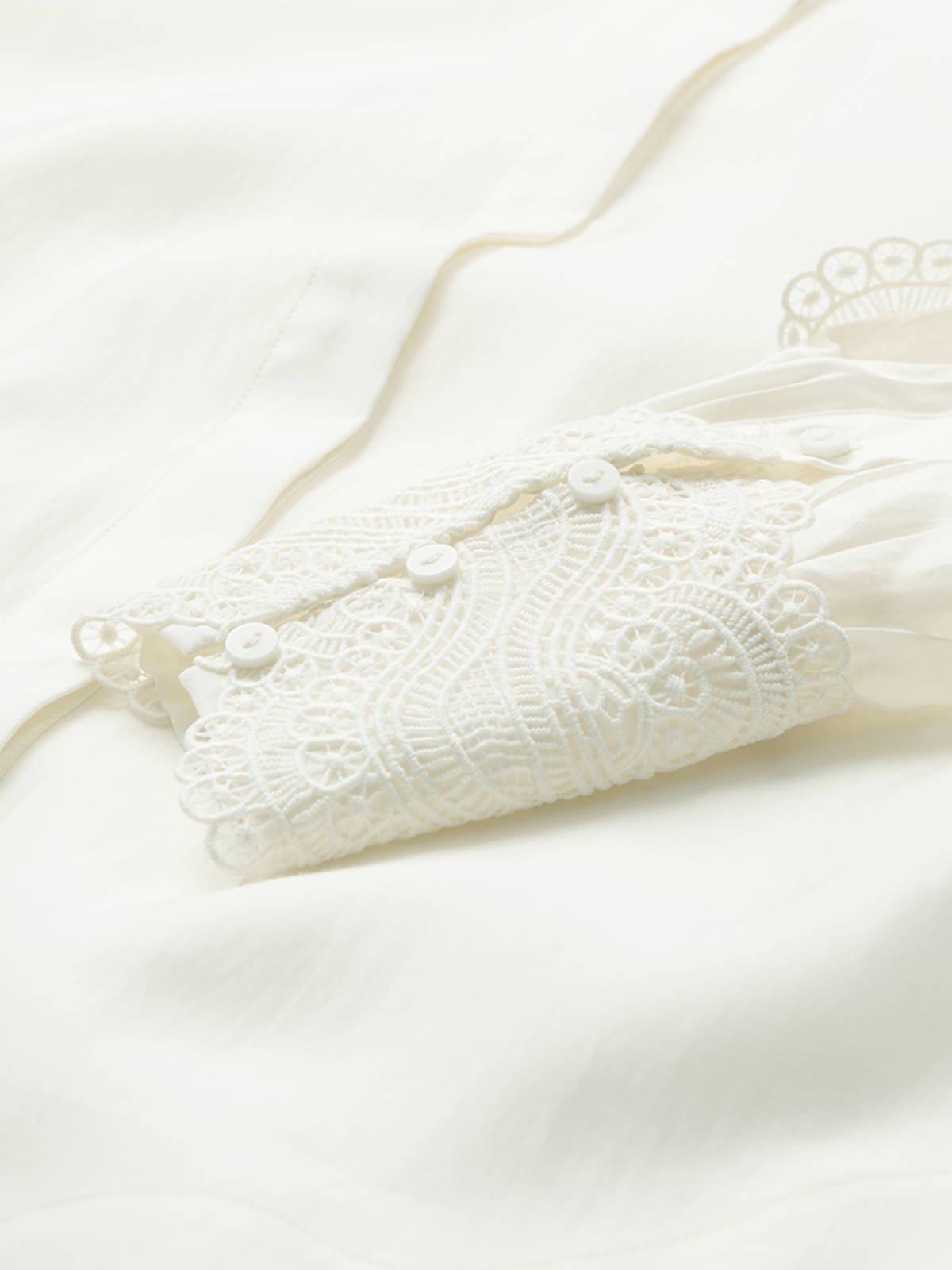 COPENHAGEN MUSE CMMolly Shirt Lace Sleeves - Bluse