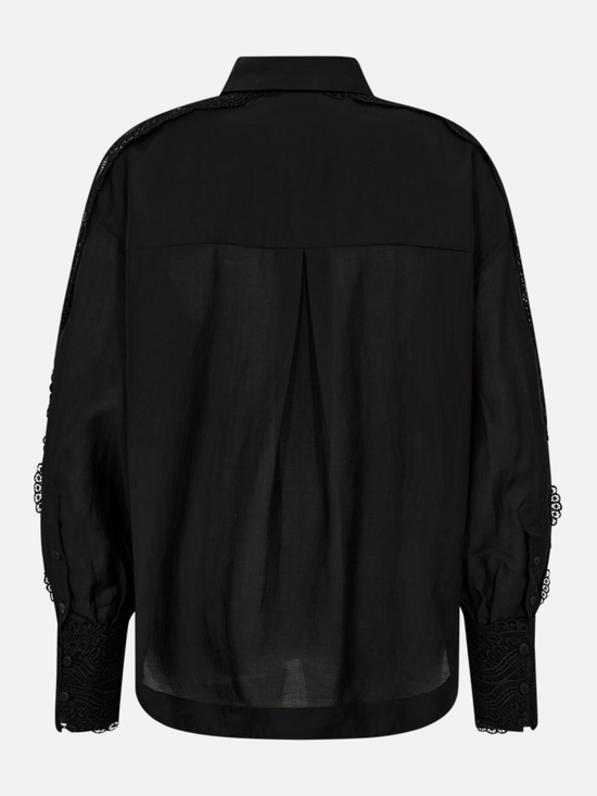 COPENHAGEN MUSE CMMolly Shirt Lace Sleeves - Bluse