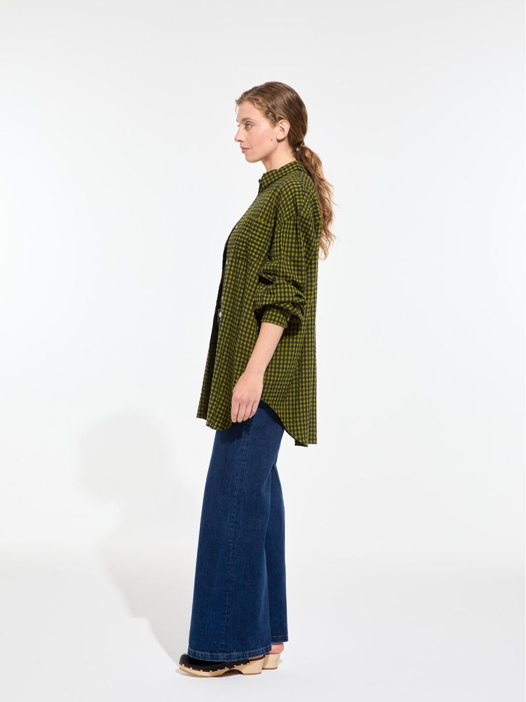 MAPOESIE Navy Khaki Marcel Freesia Shirt