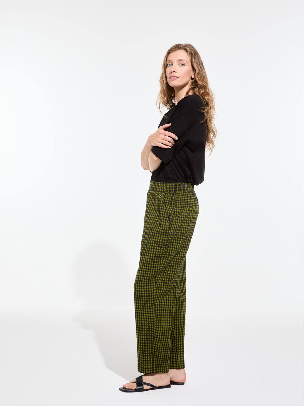 MAPOESIE Navy Khaki Joe Freesia Pants