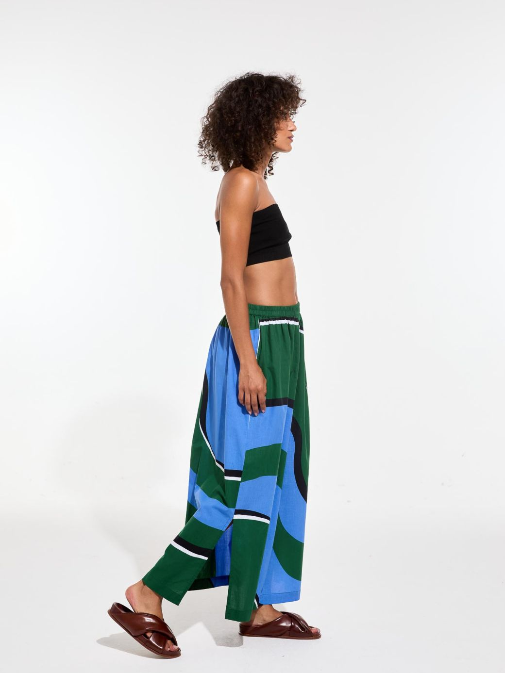 MAPOESIE Teal Juliette Madone Skirt