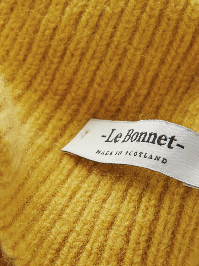 LE BONNET Scarf Mustard - Schal