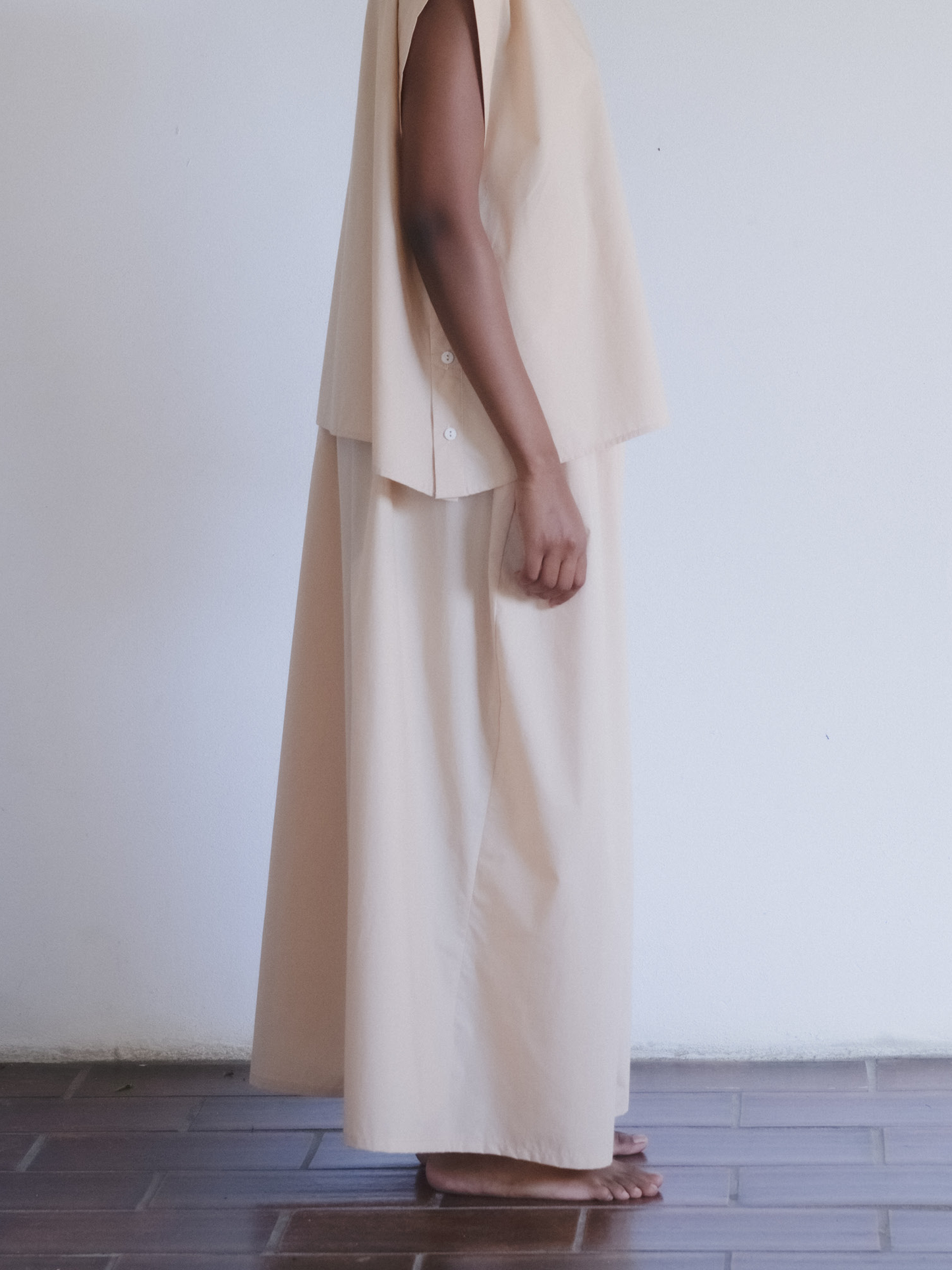 BASERANGE Cable Pants Andradita Sand