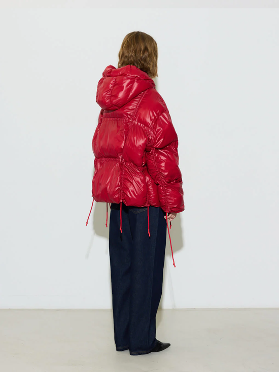 HOSBJERG Paris Puffer Jacket Red - Jacke