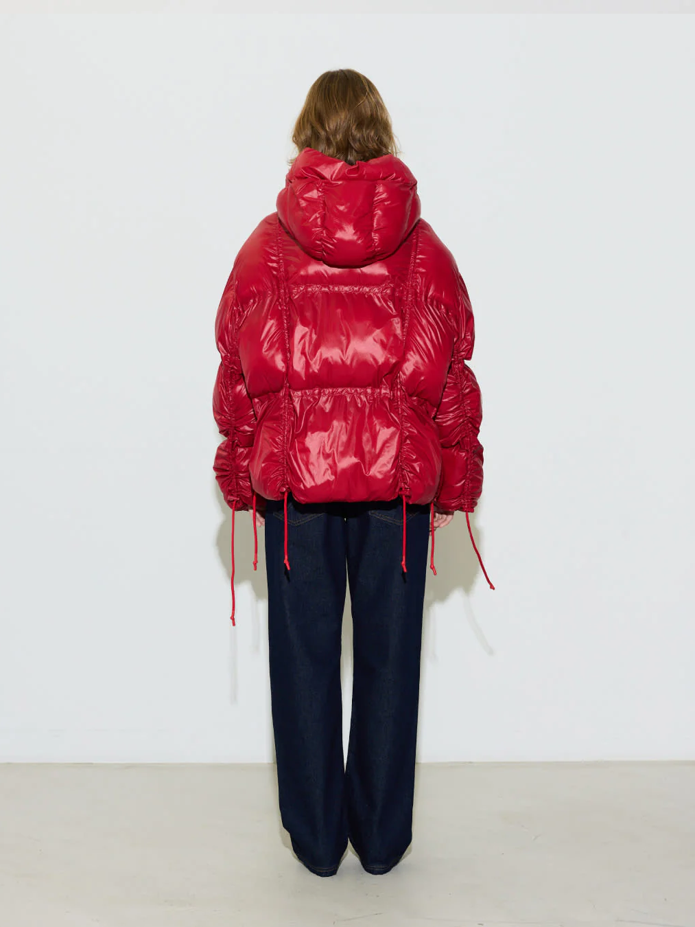 HOSBJERG Paris Puffer Jacket Red - Jacke