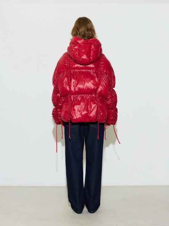 HOSBJERG Paris Puffer Jacket Red - Jacke