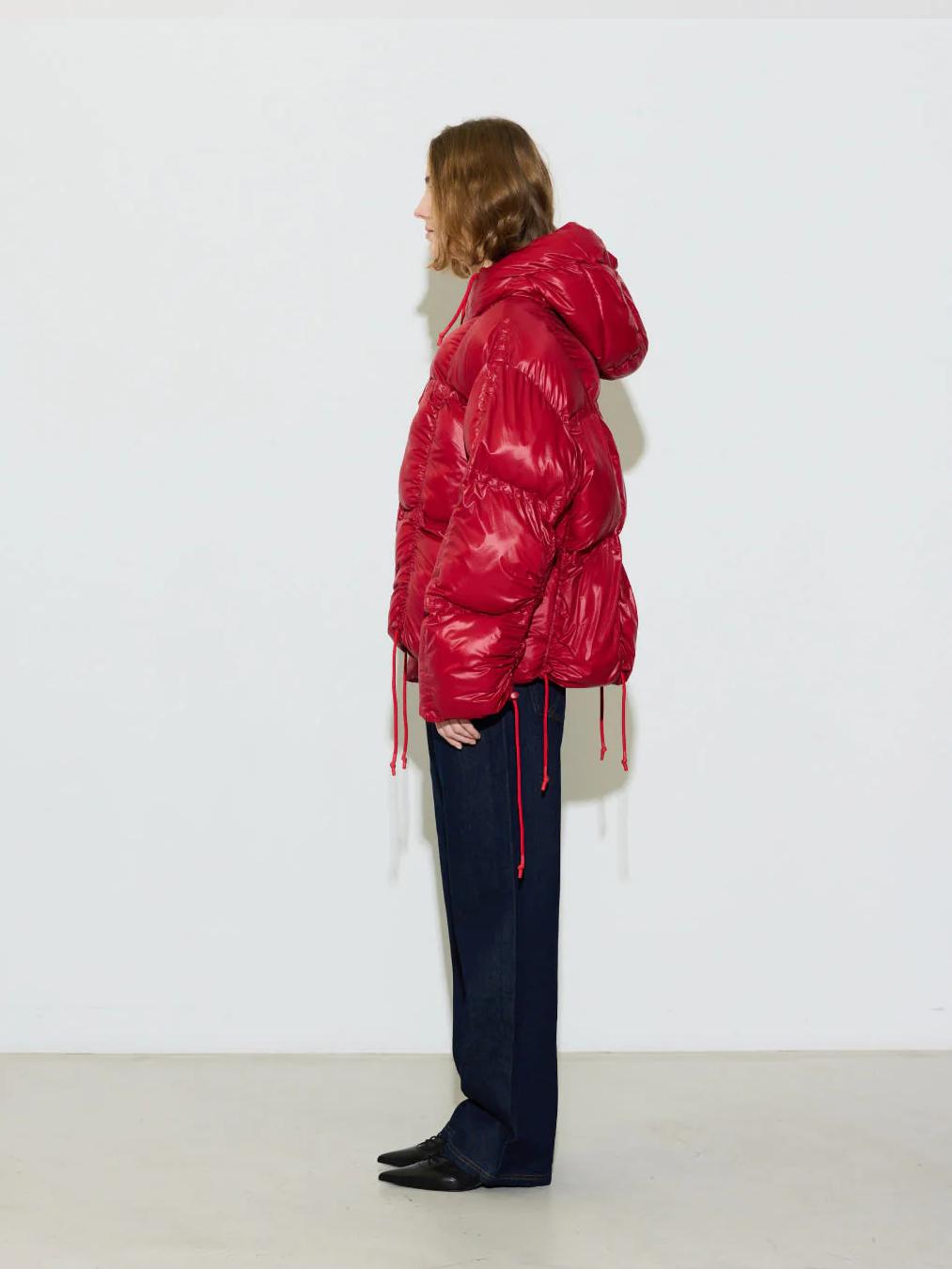 HOSBJERG Paris Puffer Jacket Red - Jacke