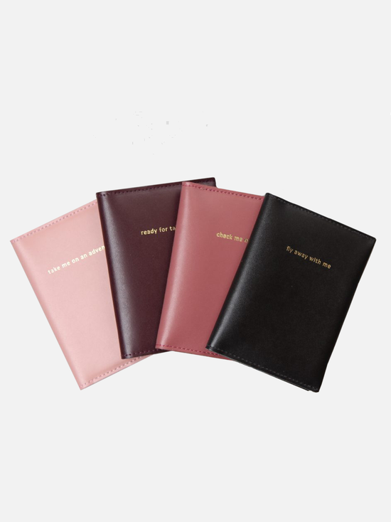 By B+K Ready For Take Off Passport Holder