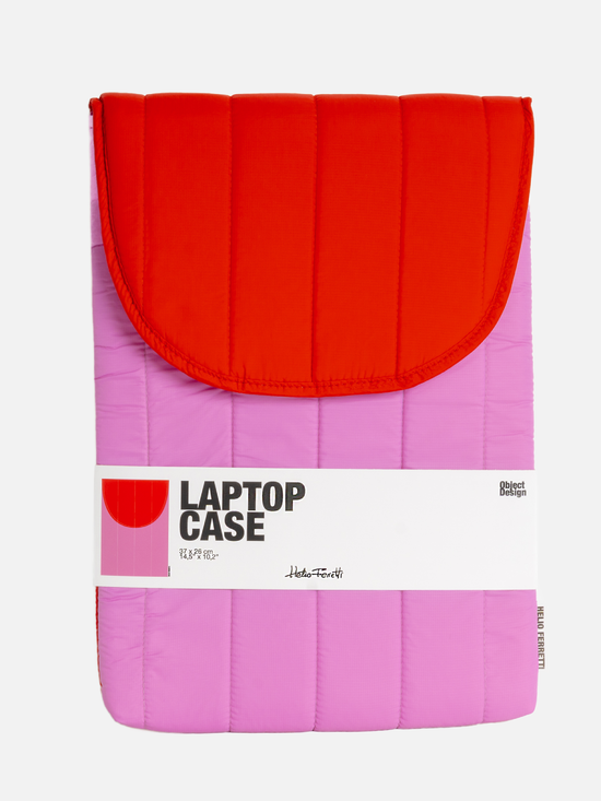 Pink Puffy Laptop Sleeve