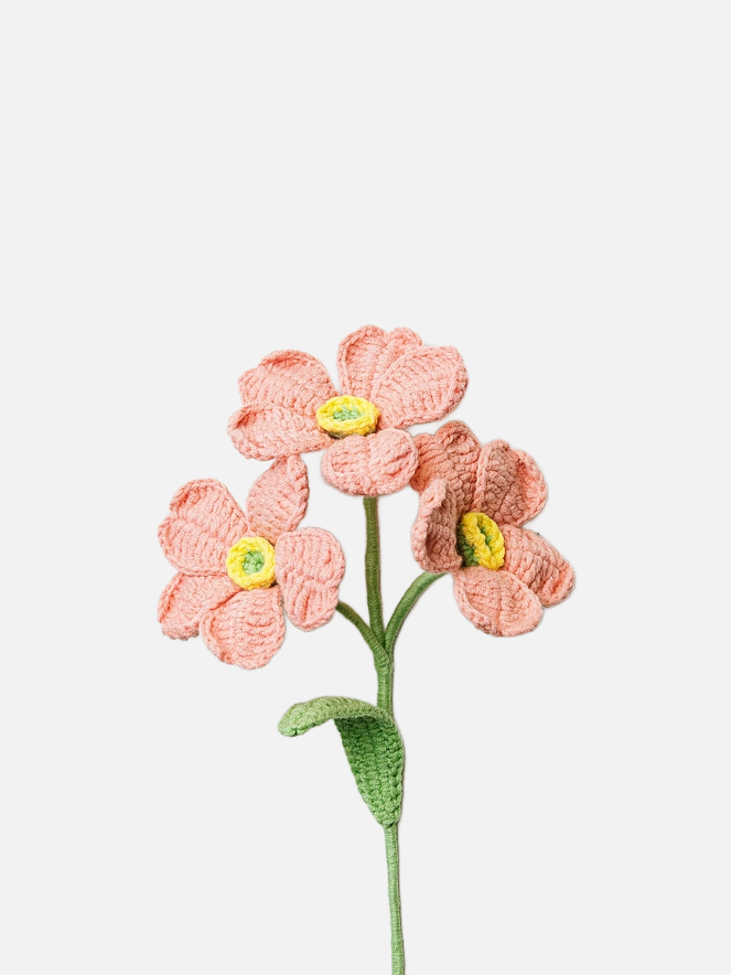 Handmade Crochet Flower - Primrose - Light Pink - Diverses